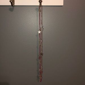 2 part star necklace